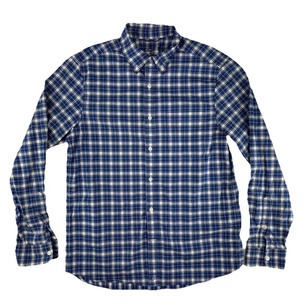 Vineyard Vines On The Go Performance OTG Button Up Shirt Mens Medium Blue